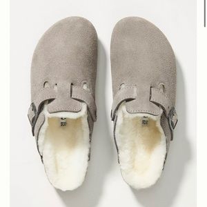 Birkenstock Sherling Clogs